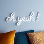 لتجديد وتغير ديكور المنزل Oh Yeah لافتة نيون