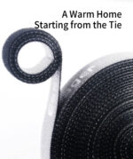 ⁦Reusable Cord Organizer Keeper Holder Fastening Cable Ties Straps⁩ - الصورة ⁦6⁩