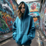 ⁦Why Not? هودي اوفر سايز قطن⁩ - الصورة ⁦2⁩