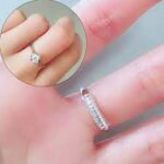 ⁦اداة تعديل وتضيق مقاس الخواتم الكبيرة 4 قطع سيليكون مرن غير مرئي⁩ - الصورة ⁦6⁩