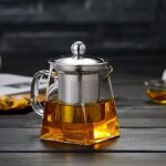 ⁦براد شاي بيركس بمصفاه داخلية للاعشاب وغطاء من الاستانليس ويد لسهولة الحمل 900 ملي⁩ - الصورة ⁦8⁩