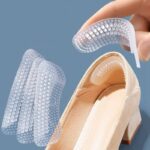 ⁦بطانة كعب سيليكون لأحذية الكعب العالي لمنع القرح وآلام الكعب بلزق دبل فيس قوي⁩ - الصورة ⁦10⁩
