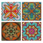 ⁦بلاط مانديلا ثري دي بأشكال بارزة سهل التنظيف لتجديد ديكور المطبخ والحمام⁩ - الصورة ⁦5⁩