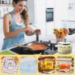 ⁦حلة زجاج 1.7 لتر لتقديم الطعام علي السفرة بشكل شيك بغطاء دبدوب ويد لسهولة الحمل⁩ - الصورة ⁦3⁩