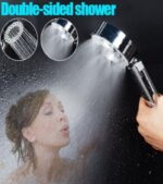 ⁦سماعة دش أسبراي ورشاش تعمل من الجهتين بخزان للشاور جيل والشامبو⁩ - الصورة ⁦5⁩