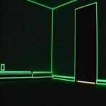 ⁦شريط لاصق مضيء باللون الفسفوري لديكور المنازل والسيارات والسلالم⁩ - الصورة ⁦2⁩