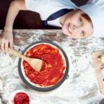 ⁦صينية صنع وتقديم بيتزا سيليكون غير لاصق قابل للغسيل لإعادة الأستخدام 30 سم⁩ - الصورة ⁦8⁩