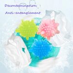 ⁦كرات غسيل مانعة لتشابك الملابس داخل الغسالة⁩ - الصورة ⁦3⁩