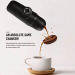 ⁦ماكينة اسبريسو يدوية تعمل بالضغط للاستمتاع بالقهوة وقت السفر والرحلات⁩ - الصورة ⁦6⁩