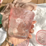 ⁦كوباية زجاج كريستال جليدي مموج 230 مللي⁩ - الصورة ⁦4⁩