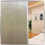 ⁦رول لاصق لتزيين الزجاج وحماية الخصوصية عاكس للالوان 45 *200 سم⁩ - الصورة ⁦2⁩
