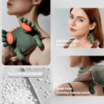 ⁦جهاز مساج لتدليك الرقبة بالاشعة الحمراء ب 3 مستويات  قابل للشحن بيو اس بي 10وات⁩ - الصورة ⁦5⁩