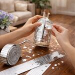 ⁦شريط زجاجي لاصق لتزيين الحوائط والمرايات بالوان مختلفة _ المقاس متر⁩ - الصورة ⁦5⁩