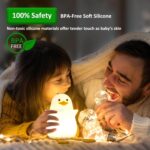 ⁦وناسة سيليكون بتصميم بطة بأرجل طويلة ب 8 ألوان إضاءة مختلفة بيو اس بي للشحن⁩ - الصورة ⁦10⁩