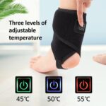 ⁦دعامة حرارية لتدفئة الكاحل 3 مستويات حرارة تعمل بيو اس بي⁩ - الصورة ⁦3⁩