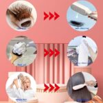 ⁦فرشة شعر لفك التشابك ذاتية التنظيف بتصميم قابل للسحب⁩ - الصورة ⁦6⁩