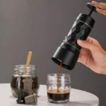 ⁦ماكينة اسربيسو  يدوية محمولة 3 * 1 تعمل بالكبسولات والقهوة المطحونة⁩ - الصورة ⁦4⁩