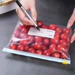 ⁦مجموعة أكياس 20 قطع لحفظ وتخزين طعام محكمة الغلق للثلاجة والفريزر قابلة لإعادة الأستخدام⁩ - الصورة ⁦4⁩