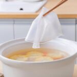 ⁦ورق امتصاص الدهون والزيوت للطعام والشوربة للاستخدام مرة واحدة – 10 ورقات⁩ - الصورة ⁦2⁩