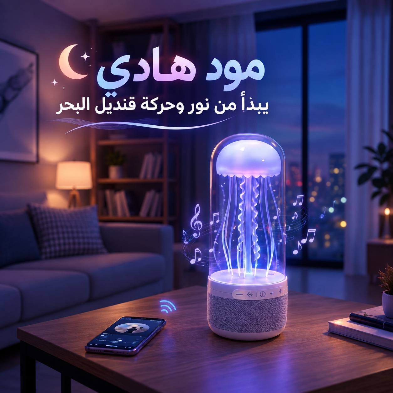 اباجورة-قنديل-البحر-المتحرك-21-مع-سبيكر-صوت-بلوتوث_All_9916_8.jpeg اباجورة قنديل البحر المتحرك 2*1 مع سبيكر صوت بلوتوث - الصورة 1