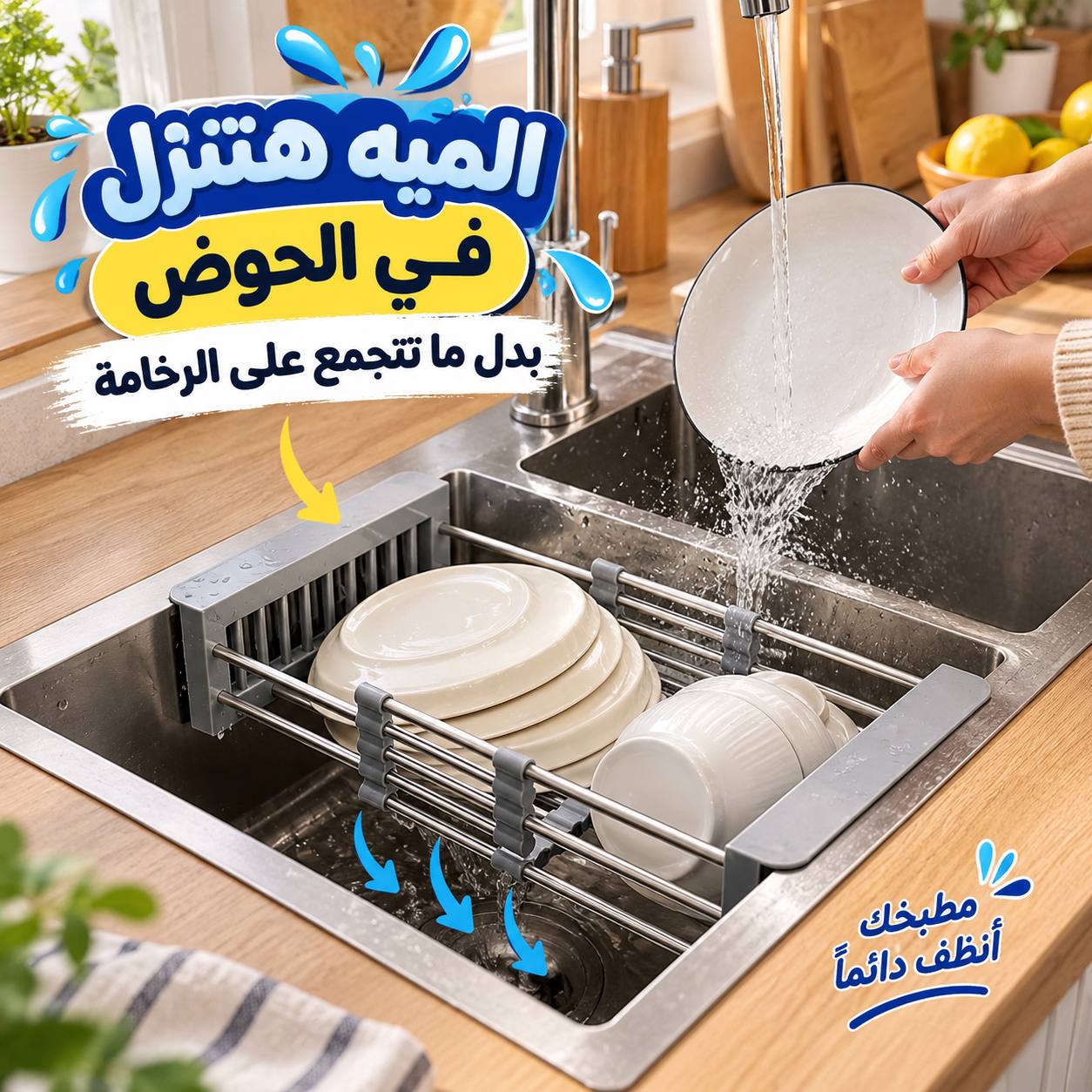 صفاية-حوض-ومجفف-اطباق-ستانليس-ستيل-قابلة-للسحب-والفرد_All_9884_8.jpeg صفاية حوض ومجفف اطباق ستانليس ستيل قابلة للسحب والفرد - الصورة 1